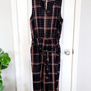 ⭐Old Navy⭐Wide Leg Plaid Jumper Suze Large